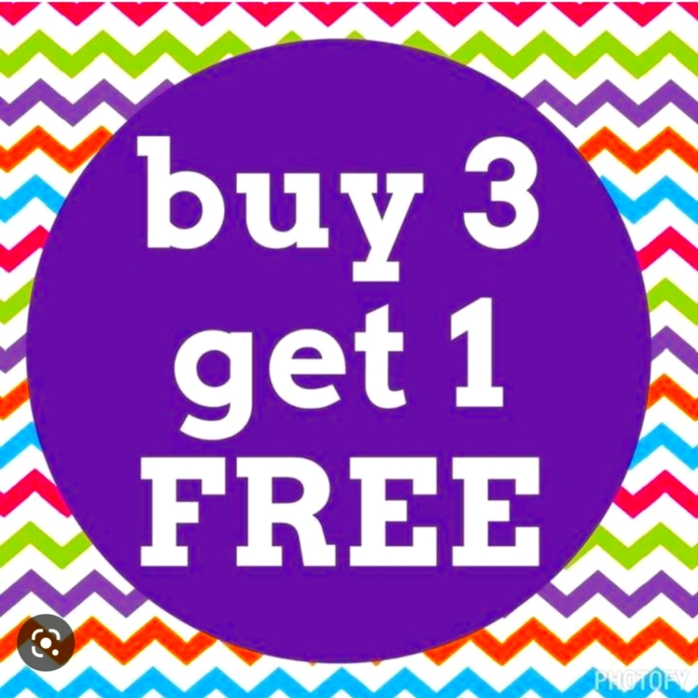 Buy 3, Get one FREE!!